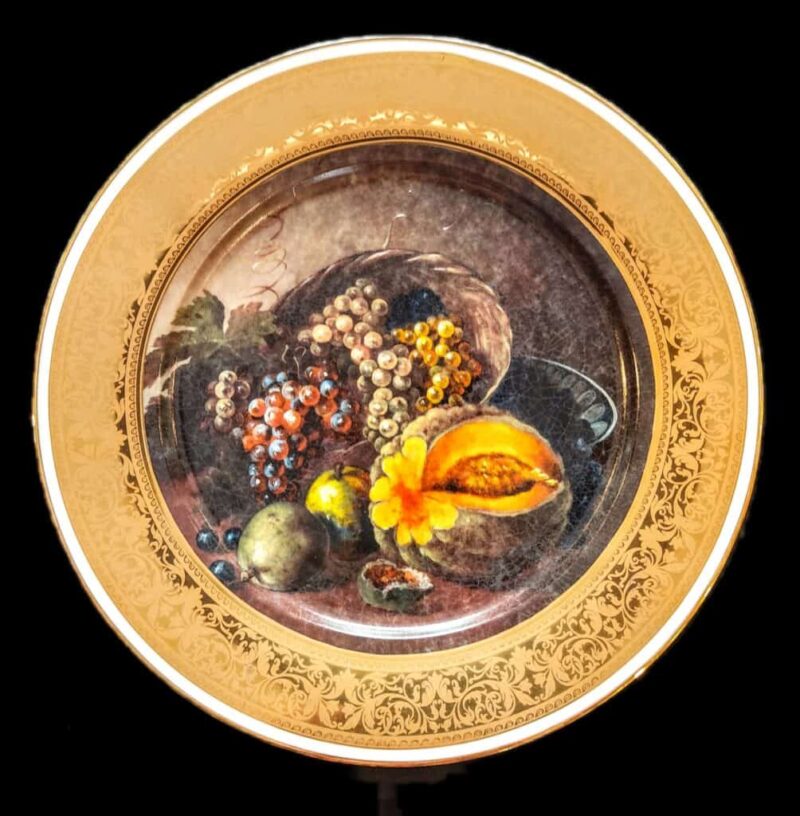 1413GB Σετ 2 τμχ. Πιάτα τοίχου 32εκ. ancient fruits - Image 2
