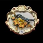 TAV04 Καδράκι πορσελάνης capodimonte 14εκ. - Image 2
