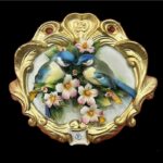 TAV03 Καδράκι πορσελάνης capodimonte 22εκ. - Image 2