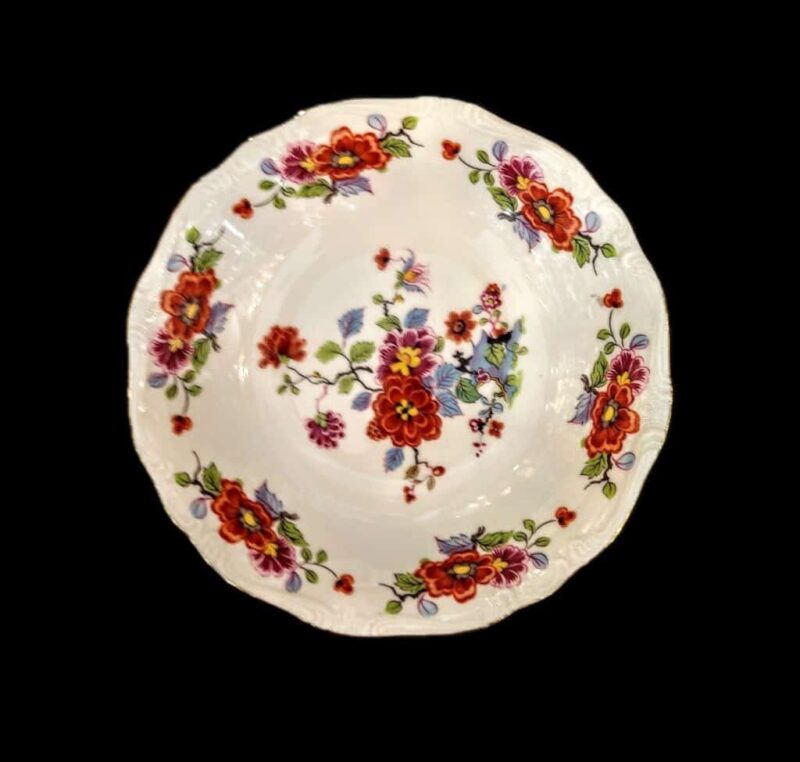 BL10 Μπoλ πορσελάνης 19εκ. Flowers - Image 1