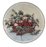 SM143 Σετ 3τμχ. πιάτα τοίχου 24εκ. Gallery fruit - Image 2