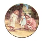 SM152 Σετ 2τμχ. Πιάτα τοίχου 19εκ. Country childhood - Image 3