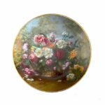 SM178 Σετ 4τμχ. Πιάτα τοίχου 19εκ. Fantasy old roses - Image 5