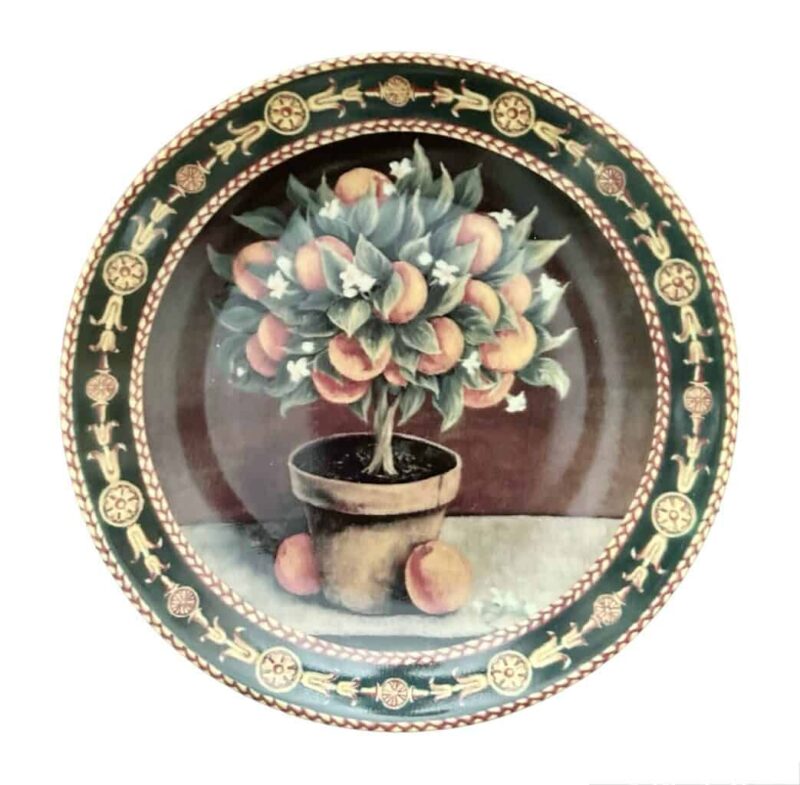 SM175 Σετ 4τμχ. Πιάτα τοίχου 19εκ. Mediterranean Collection - Image 5