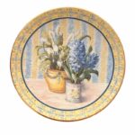 SM188 Σετ 4τμχ. Πιάτα τοίχου 19εκ. Floral Fantasy - Image 3