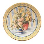 SM188 Σετ 4τμχ. Πιάτα τοίχου 19εκ. Floral Fantasy - Image 4