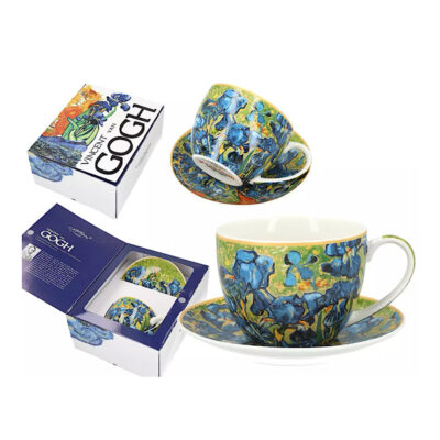 8308205 Φλυτζάνι τσαγιού πορσελάνης Irises V.van Gogh