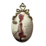 MG04 Κρεμαστό διακοσμητικό τοίχου πορσελάνης Limoges