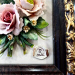 CAP2522 Κάδρο πορσελάνης capodimonte - Image 3