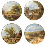 πιάτα τοίχου 19εκ. πορσελάνη