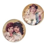 1466S Σετ 2 τμχ. πιάτα τοίχου 19εκ. Imagery