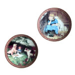 SM7 Σετ 2τμχ. Πιάτα τοίχου 19εκ. Nostalgic childhood
