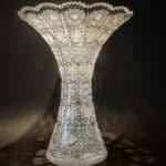 80080/255 Κρυστάλλινο βάζο 25εκ.