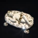 46132 Παιδάκι που κοιμάται με χρυσό και swarovski Sabadin (Διαθέσιμο κατόπιν παραγγελίας)