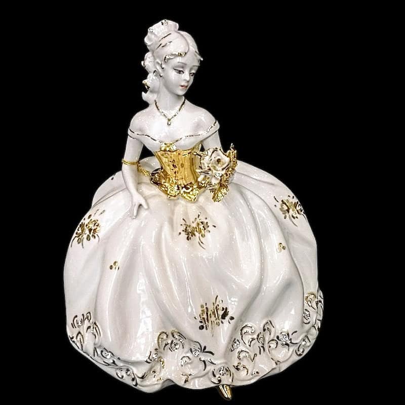 Photoroom_20250213_171130 2348WG Καθιστή κυρία με χρυσό και swarovski Sabadin (Διαθέσιμο κατόπιν παραγγελίας) - Image 1