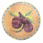 SM66 Σετ 3τμχ. Πιάτα τοίχου 19εκ. Φρούτα - Image 3