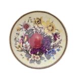 SM60 Σετ 4τμχ. Πιάτα τοίχου 19εκ. fruits and flowers - Image 4