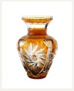 ML1910  Κρυστάλλινο βάζο μελί - Image 2