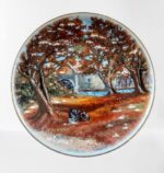 SM105 Σετ 4τμχ. Πιάτα τοίχου 25εκ. Εποχές - Image 4