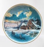 SM105 Σετ 4τμχ. Πιάτα τοίχου 25εκ. Εποχές - Image 3