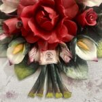 T18 Οβάλ κάδρο πορσελάνης capodimonte - Image 2