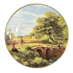 1405 Σετ 2 τμχ. πιάτα τοίχου 24εκ. Spanish landscape - Image 2