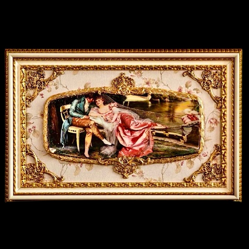 3155 Κάδρο πορσελάνης κλασικό (Διαθέσιμο κατόπιν παραγγελίας)