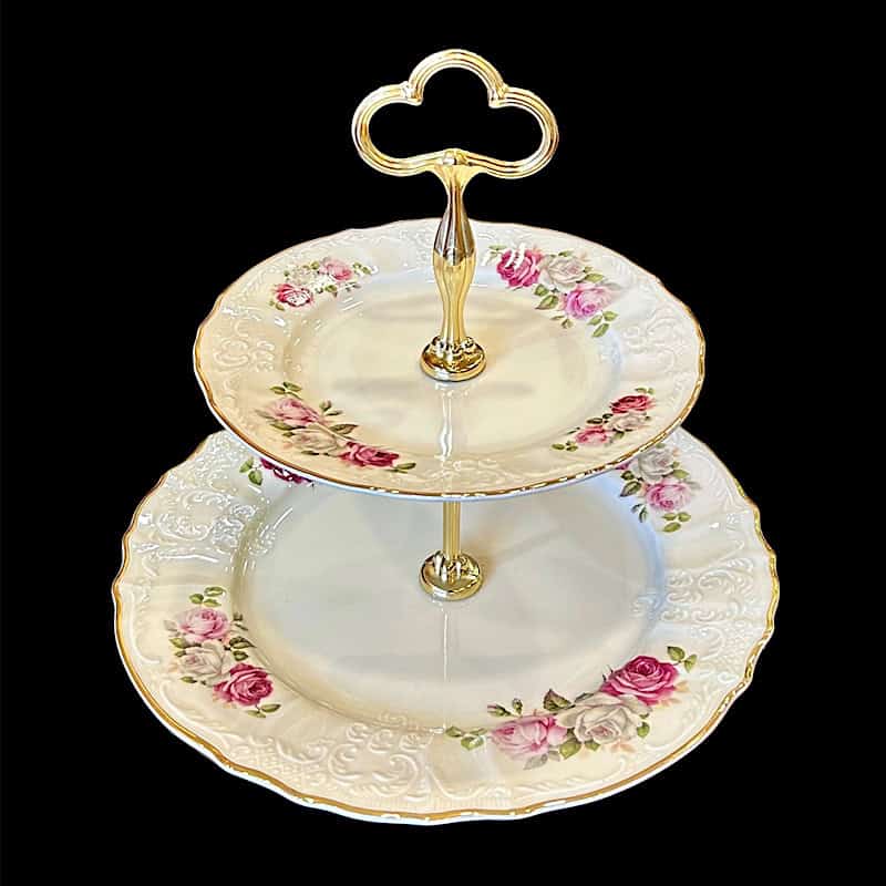 Εταζέρα διώροφη ιβουάρ Εταζέρα διώροφη ιβουάρ