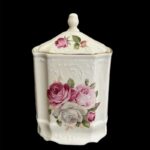 Δοχείο πορσελάνης ιβουάρ