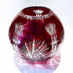 MLR1920 Βάζο κρυστάλλινο κόκκινο 24εκ. - Image 2