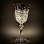 2116/170 Κρυστάλλινα χειροποίητα ποτήρια κολωνάτα κρασιού (Διαθέσιμο κατόπιν παραγγελίας) - Image 2