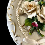 CAP1914 Καδράκι οβάλ capodimonte (Διαθέσιμο κατόπιν παραγγελίας) - Image 2