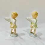 PB05 Ζευγάρι Αγγελάκια πορσελάνης 12εκ. - Image 2