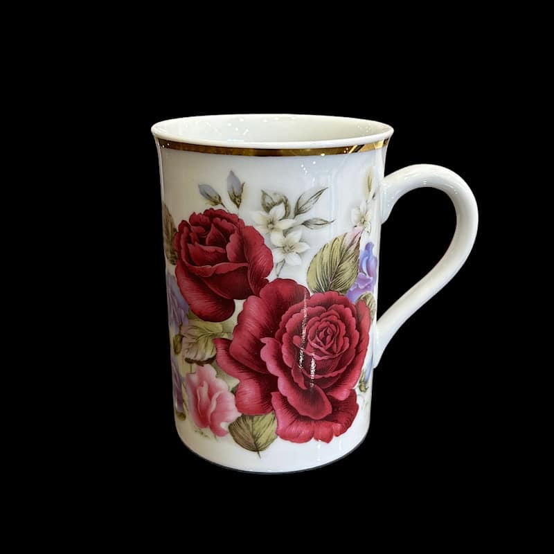 Κούπα πορσελάνης floral Κούπα πορσελάνης floral