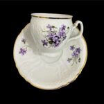 BR50 Φλιτζάνι τσαγιού πορσελάνης Violets - Image 2