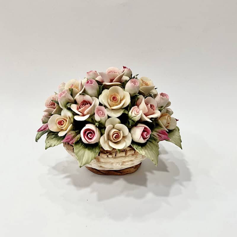 53633C4A-02CA-4D9B-8041-BEB0E6CE4D38 CF15 Καλάθι πορσελάνης capodimonte (Διαθέσιμο κατόπιν παραγγελίας) - Image 1