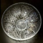 60552P/355 Κρυστάλλινη φρουτιέρα Βοημίας pinwheel 35εκ. - Image 2