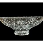 60552P/355 Κρυστάλλινη φρουτιέρα Βοημίας pinwheel 35εκ. - Image 3