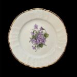 BR72 Σετ 6τμχ. Πιάτα πάστας πορσελάνης violet 17εκ. (Διαθέσιμο κατόπιν παραγγελίας) - Image 2