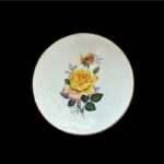 MB04 Σετ 6 τμχ. πιατάκια γλυκού yellow rose - Image 2