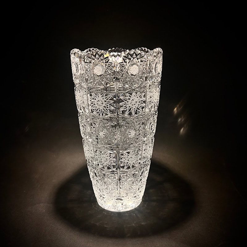 Κρυστάλλινο βάζο Βοημίας κλασικό