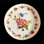 GL105 Σετ 2 τμχ. Πιάτα πορσελάνης summer flowers 30εκ. - Image 2