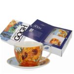8308206 Φλυτζάνι τσαγιού πορσελάνης Sunflowers V.van Gogh