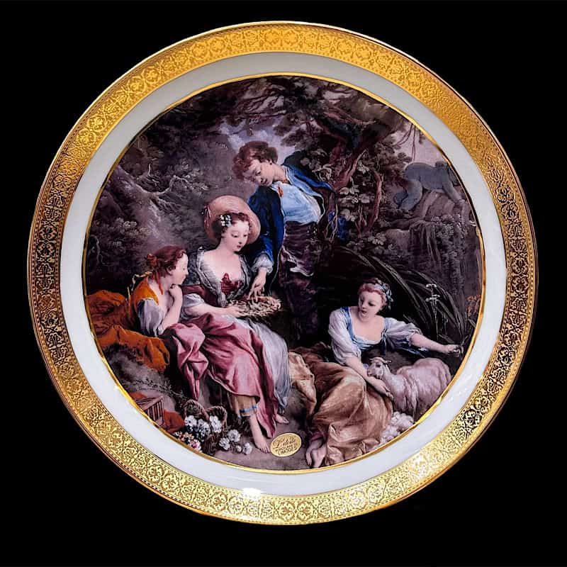 Πιάτο πορσελάνης Limoges 30εκ. Πιάτο πορσελάνης Limoges 30εκ.