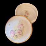 LH310 Φοντανιέρα πορσελάνης Limoges Rose Charmante 18εκ. - Image 2