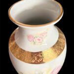 L1405 Βάζο πορσελάνης Limoges Rose Charmante - Image 2