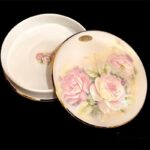 LH309 Φοντανιέρα πορσελάνης Limoges Rose Charmante 14εκ. - Image 2