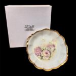 LH315 Κουπ πορσελάνης Limoges Rose Charmante 21εκ. - Image 4