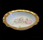 LH135 Φρουτιέρα πορσελάνης Limoges Rose Charmante 30εκ. - Image 2