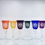 Σετ 6 τμχ. ποτηράκια του λικερ χρωματιστά